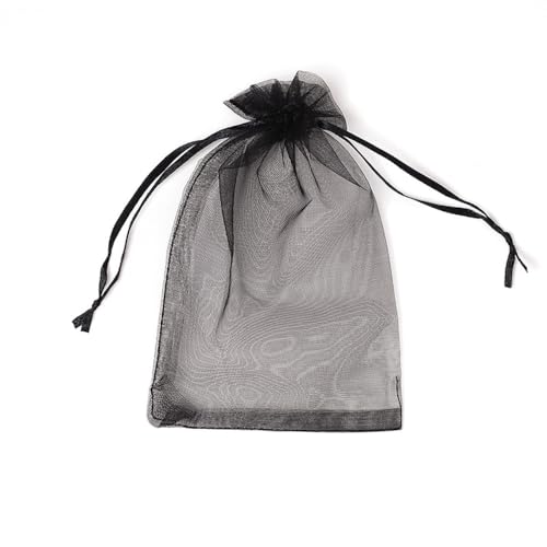 Whakano 20 Stück Bunt Organzasäckchen mit Kordelzug,Organzabeutel,Schmuckbeutel,GeschenkSack,für Hochzeit Geburtstag Süßigkeiten Schmuck Geschenkverpackung Party Mit Schnur,Schwarz,13x18cm Whakano 20 Stück Bunt Organzasäckchen mit Kordelzug,Organzabeutel,Schmuckbeutel,GeschenkSack,für Hochzeit Geburtstag Süßigkeiten Schmuck Geschenkverpackung Party Mit Schnur,Schwarz,13x18cm von Whakano
