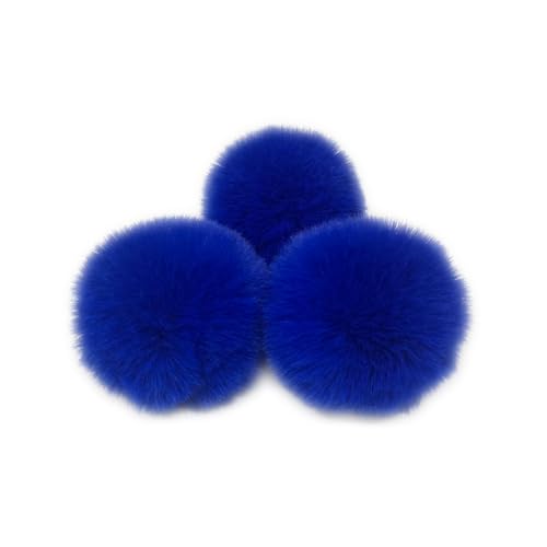 Whakano 20 Stück Pompons zum Basteln,7cm Bunt Mini Pompons,Pompons Bälle,für Handwerk Herstellung,Ostern,Bunte Pompons für Partydekor,Girlanden,Quasten,Haarschmuck,Kleidung,Heim Dekor,Königsblau Whakano 20 Stück Pompons zum Basteln,7cm Bunt Mini Pompons,Pompons Bälle,für Handwerk Herstellung,Ostern,Bunte Pompons für Partydekor,Girlanden,Quasten,Haarschmuck,Kleidung,Heim Dekor,Königsblau von Whakano