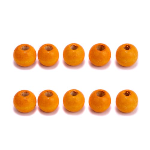 Whakano 2000 Stück Runde Farbige Holzperlen zum Basteln,natürliche DIY-Holzperlen mit Loch,zum Basteln,Makramee,Handarbeit für Weihnachten,Geburtstage,Belohnungen,5x6mm,Orange Whakano 2000 Stück Runde Farbige Holzperlen zum Basteln,natürliche DIY-Holzperlen mit Loch,zum Basteln,Makramee,Handarbeit für Weihnachten,Geburtstage,Belohnungen,5x6mm,Orange von Whakano