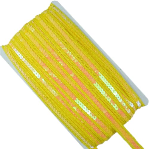 Whakano 32 Meter Glitzer Paillettenband,BauchtanzgüRtel,Paillettenband,Dekoband,Band für Kleidverschönern,Stirnband,DiyNäHen,Hauptdekor,Handwerk,Geburtstag Party,Dekorationen,Gelb Whakano 32 Meter Glitzer Paillettenband,BauchtanzgüRtel,Paillettenband,Dekoband,Band für Kleidverschönern,Stirnband,DiyNäHen,Hauptdekor,Handwerk,Geburtstag Party,Dekorationen,Gelb von Whakano