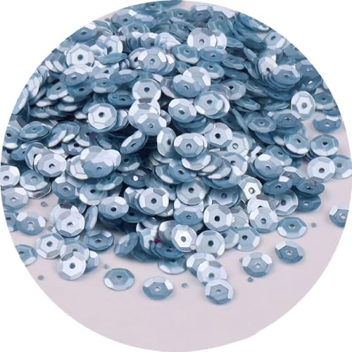 Whakano 5 Pack Pailletten zum basteln,Pailletten 6mm,Lose Pailletten,Handwerk Pailletten Spangles,für DIY Herstellung,Kleidung,Basteln Kunsthandwerk,Nähen,Hochzeitsdekor,ca.1000 pro Paket,Himmelblau Whakano 5 Pack Pailletten zum basteln,Pailletten 6mm,Lose Pailletten,Handwerk Pailletten Spangles,für DIY Herstellung,Kleidung,Basteln Kunsthandwerk,Nähen,Hochzeitsdekor,ca.1000 pro Paket,Himmelblau von Whakano