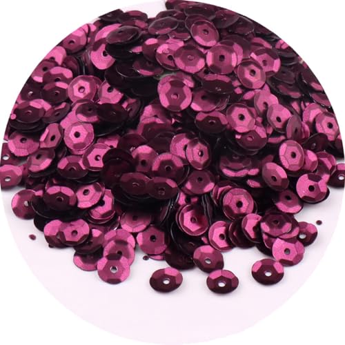 Whakano 5 Pack Pailletten zum basteln,Pailletten 6mm,Lose Pailletten,Handwerk Pailletten Spangles,für DIY Herstellung,Kleidung,Basteln Kunsthandwerk,Nähen,Hochzeitsdekor,ca.1000 pro Paket,Dunkelrot Whakano 5 Pack Pailletten zum basteln,Pailletten 6mm,Lose Pailletten,Handwerk Pailletten Spangles,für DIY Herstellung,Kleidung,Basteln Kunsthandwerk,Nähen,Hochzeitsdekor,ca.1000 pro Paket,Dunkelrot von Whakano