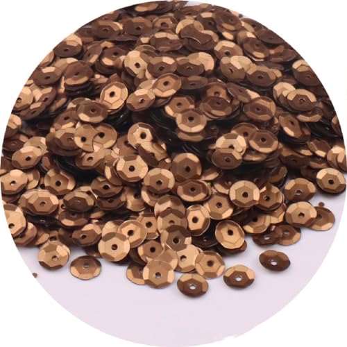 Whakano 5 Pack Pailletten zum basteln,Pailletten 6mm,Lose Pailletten,Handwerk Pailletten Spangles,für DIY Herstellung,Kleidung,Basteln Kunsthandwerk,Nähen,Hochzeitsdekor,ca.1000 pro Paket,Kaffee Whakano 5 Pack Pailletten zum basteln,Pailletten 6mm,Lose Pailletten,Handwerk Pailletten Spangles,für DIY Herstellung,Kleidung,Basteln Kunsthandwerk,Nähen,Hochzeitsdekor,ca.1000 pro Paket,Kaffee von Whakano