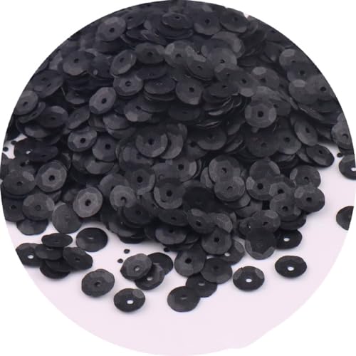 Whakano 5 Pack Pailletten zum basteln,Pailletten 6mm,Lose Pailletten,Handwerk Pailletten Spangles,für DIY Herstellung,Kleidung,Basteln Kunsthandwerk,Nähen,Hochzeitsdekor,ca.1000 pro Paket,Schwarz Whakano 5 Pack Pailletten zum basteln,Pailletten 6mm,Lose Pailletten,Handwerk Pailletten Spangles,für DIY Herstellung,Kleidung,Basteln Kunsthandwerk,Nähen,Hochzeitsdekor,ca.1000 pro Paket,Schwarz von Whakano