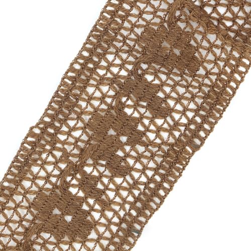 Whakano 5 m 7,5cm Zierspitze Spitzenband Spitzenbordüre Häkel-Borte Spitze,Dekoband Spitzen Borten Bänder zum Tischdeko,Hochzeit Deko,Nähen Handwerk,Kleidung Deko,Scrapbooking,Braun Whakano 5 m 7,5cm Zierspitze Spitzenband Spitzenbordüre Häkel-Borte Spitze,Dekoband Spitzen Borten Bänder zum Tischdeko,Hochzeit Deko,Nähen Handwerk,Kleidung Deko,Scrapbooking,Braun von Whakano