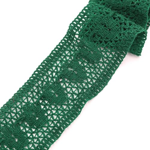 Whakano 5 m 7,5cm Zierspitze Spitzenband Spitzenbordüre Häkel-Borte Spitze,Dekoband Spitzen Borten Bänder zum Tischdeko,Hochzeit Deko,Nähen Handwerk,Kleidung Deko,Scrapbooking,Grün Whakano 5 m 7,5cm Zierspitze Spitzenband Spitzenbordüre Häkel-Borte Spitze,Dekoband Spitzen Borten Bänder zum Tischdeko,Hochzeit Deko,Nähen Handwerk,Kleidung Deko,Scrapbooking,Grün von Whakano