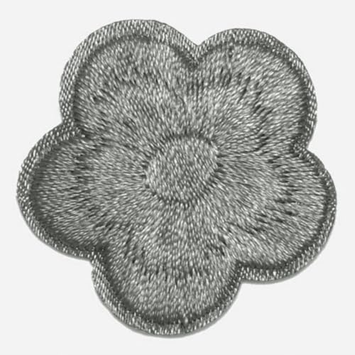 Whakano 50 Stück Blumen Aufnäher zum Aufbügeln,Patches 3 cm,Flicken Zum Aufbügeln,Dekorative Applikation für Kunsthandwerk,Jacken Tasche Geschenkboxen,Kleidung,Scrapbooking,Jeans Dekoration,Grau Whakano 50 Stück Blumen Aufnäher zum Aufbügeln,Patches 3 cm,Flicken Zum Aufbügeln,Dekorative Applikation für Kunsthandwerk,Jacken Tasche Geschenkboxen,Kleidung,Scrapbooking,Jeans Dekoration,Grau von Whakano