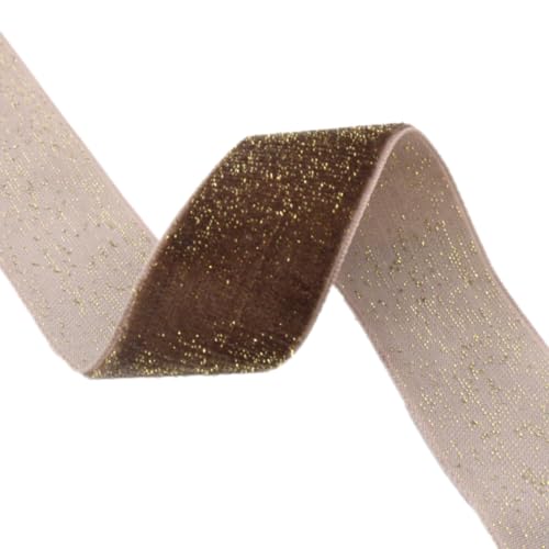 Whakano 9m Glitzer Samt Dekoband Schleifenband Schmuckband,Samtband Samtborte,Geschenkband zum Verpacken Dekorieren Basteln,für Haar-Accessoires,Nähen,Geburtstag,Party,Hochzeit Dekor,Kaffee,2cm Whakano 9m Glitzer Samt Dekoband Schleifenband Schmuckband,Samtband Samtborte,Geschenkband zum Verpacken Dekorieren Basteln,für Haar-Accessoires,Nähen,Geburtstag,Party,Hochzeit Dekor,Kaffee,2cm von Whakano