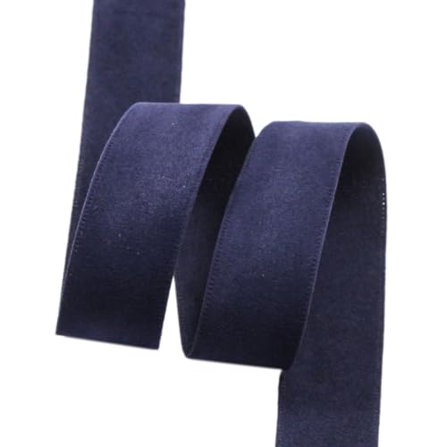Whakano Doppelseitiges Samt Dekoband Schleifenband,Schmuckband,Geschenkband zum Verpacken Dekorieren Basteln,für Haar-Accessoires,Nähen,Geburtstag,Party,Hochzeit Dekor,Dunkelblau,2,5cm x 10Yards Whakano Doppelseitiges Samt Dekoband Schleifenband,Schmuckband,Geschenkband zum Verpacken Dekorieren Basteln,für Haar-Accessoires,Nähen,Geburtstag,Party,Hochzeit Dekor,Dunkelblau,2,5cm x 10Yards von Whakano