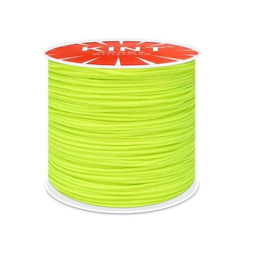 Whakano Nylonschnur 0,8mm,Makramee-Schnur,Nylon Seil Perlenschnur,Cord Makramee Band für Geflochtene Armbänder,Schmuckherstellung Handwerk Halsketten,Makramee,Geschenkverpackung,Leuchtendes Grün Whakano Nylonschnur 0,8mm,Makramee-Schnur,Nylon Seil Perlenschnur,Cord Makramee Band für Geflochtene Armbänder,Schmuckherstellung Handwerk Halsketten,Makramee,Geschenkverpackung,Leuchtendes Grün von Whakano