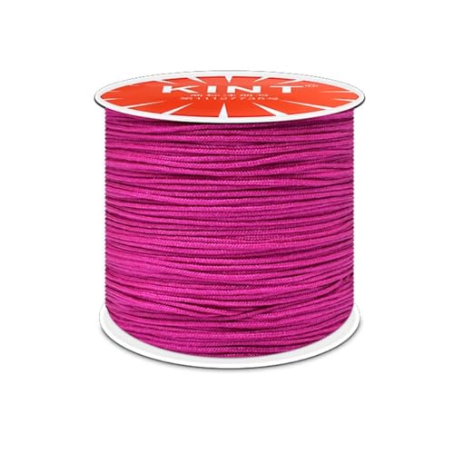 Whakano Nylonschnur 0,8mm,Makramee-Schnur,Nylon Seil Perlenschnur,Cord Makramee Band für Geflochtene Armbänder,Schmuckherstellung Handwerk Halsketten,Makramee,Geschenkverpackung,Rosenrot Whakano Nylonschnur 0,8mm,Makramee-Schnur,Nylon Seil Perlenschnur,Cord Makramee Band für Geflochtene Armbänder,Schmuckherstellung Handwerk Halsketten,Makramee,Geschenkverpackung,Rosenrot von Whakano