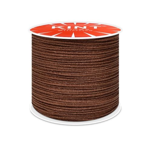 Whakano Nylonschnur 0,8mm,Makramee-Schnur,Nylon Seil Perlenschnur,Cord Makramee Band für Geflochtene Armbänder,Schmuckherstellung Handwerk Halsketten,Makramee,Geschenkverpackung,Rotbraun Whakano Nylonschnur 0,8mm,Makramee-Schnur,Nylon Seil Perlenschnur,Cord Makramee Band für Geflochtene Armbänder,Schmuckherstellung Handwerk Halsketten,Makramee,Geschenkverpackung,Rotbraun von Whakano