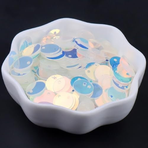 Whakano Runde Pailletten 10mm,Pailletten zum Basteln,Pailletten mit Loch,Handwerk Pailletten Spangles,PVC-Paillettenflocken,für DIY Herstellung,Kleidung,Schmuck Dekor,Ca.1120 Stück,Gold Transparent Whakano Runde Pailletten 10mm,Pailletten zum Basteln,Pailletten mit Loch,Handwerk Pailletten Spangles,PVC-Paillettenflocken,für DIY Herstellung,Kleidung,Schmuck Dekor,Ca.1120 Stück,Gold Transparent von Whakano