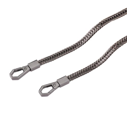 Whakano Taschenkette Metall Kettenriemen Ersatzkette für Handtaschen,Taschen Ketten Abnehmbare,für Damen Handtaschen Umhängetasche Geldbörse Taschengriff Tasche Handtasche,Schwarz,40cm Whakano Taschenkette Metall Kettenriemen Ersatzkette für Handtaschen,Taschen Ketten Abnehmbare,für Damen Handtaschen Umhängetasche Geldbörse Taschengriff Tasche Handtasche,Schwarz,40cm von Whakano