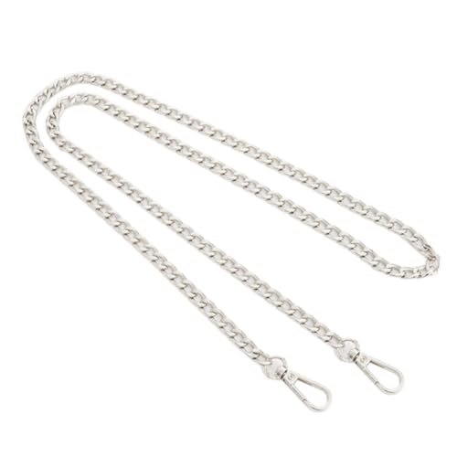 Whakano Taschenkette Metall mit Karabinerhake,Ersatzkette für Handtaschen,Taschen Ketten Abnehmbare,für Damen Handtaschen Umhängetasche GeldbörseTaschengriff Tasche Handtasche,100cm,Silber Whakano Taschenkette Metall mit Karabinerhake,Ersatzkette für Handtaschen,Taschen Ketten Abnehmbare,für Damen Handtaschen Umhängetasche GeldbörseTaschengriff Tasche Handtasche,100cm,Silber von Whakano