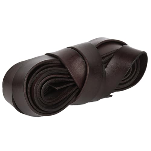 Whakano Vintage Flach Lederband Lederriemen 2 mm dick,Lederschnur Breit Lederbänder,Bänder für Basteln von Taschenriemen Schultergurte Ledergürtel Hutbänder Verpackungsherstellung,20mm x 1m Whakano Vintage Flach Lederband Lederriemen 2 mm dick,Lederschnur Breit Lederbänder,Bänder für Basteln von Taschenriemen Schultergurte Ledergürtel Hutbänder Verpackungsherstellung,20mm x 1m von Whakano