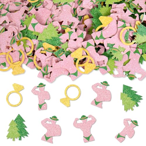 Whaline 300 Stück Camp Bachelorette Tisch-Konfetti-Ring-Baum, lustige männliche Konfetti-Tischaufsätze für Brautparty, Hochzeit, Party, Dekoration Whaline 300 Stück Camp Bachelorette Tisch-Konfetti-Ring-Baum, lustige männliche Konfetti-Tischaufsätze für Brautparty, Hochzeit, Party, Dekoration von Whaline