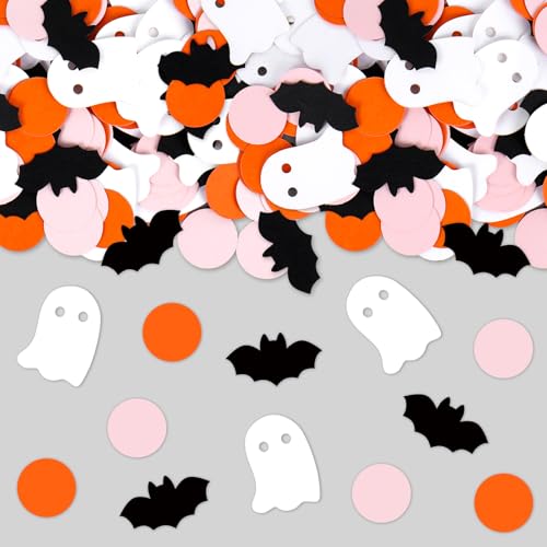 Whaline 300 Stück Halloween Tischkonfetti Boho Geist Fledermaus Punkt Tischdekoration für Urlaub Party Supplies Whaline 300 Stück Halloween Tischkonfetti Boho Geist Fledermaus Punkt Tischdekoration für Urlaub Party Supplies von Whaline