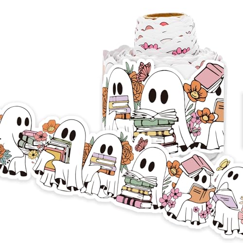 Whaline Halloween-Pinnwand, 1,8 m, Boo Ghost Book, Blumenmuster, gestanzte Bordüre, Rolle für Zuhause, Party, Klassenzimmer, Kreidetafel, Fensterdekoration Whaline Halloween-Pinnwand, 1,8 m, Boo Ghost Book, Blumenmuster, gestanzte Bordüre, Rolle für Zuhause, Party, Klassenzimmer, Kreidetafel, Fensterdekoration von Whaline