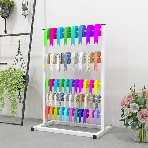 Whemyreat Spulenbandständer,Bandhalter,Geschenkverpackung,Bastelband,Aufbewahrungsregal,Bandständer,Organizer,Band Ausstellungsregal,Aufbewahrungsregal,Vinyl-Rollenhalter für Bastelraum Weiß Whemyreat Spulenbandständer,Bandhalter,Geschenkverpackung,Bastelband,Aufbewahrungsregal,Bandständer,Organizer,Band Ausstellungsregal,Aufbewahrungsregal,Vinyl-Rollenhalter für Bastelraum Weiß von Whemyreat