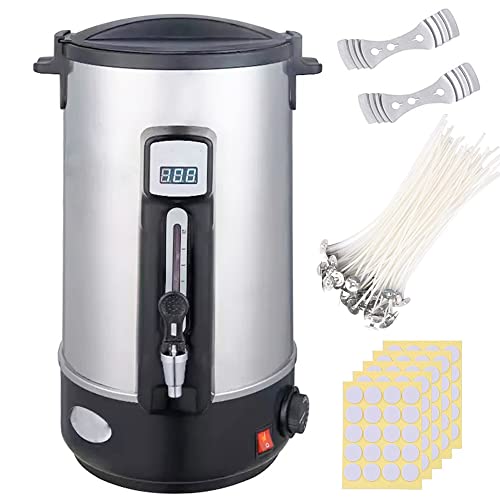 Whemyreat Wachsschmelzer Für Kerzen,7 Liter Kit Zur Kerzenherstellung,Wachsschmelztopf Mit Einzigartiger Ausgussheizung,Edelstahl Kerzenwachsschmelzer,Ideal Für Die Massenproduktion Von Kerzen Whemyreat Wachsschmelzer Für Kerzen,7 Liter Kit Zur Kerzenherstellung,Wachsschmelztopf Mit Einzigartiger Ausgussheizung,Edelstahl Kerzenwachsschmelzer,Ideal Für Die Massenproduktion Von Kerzen von Whemyreat