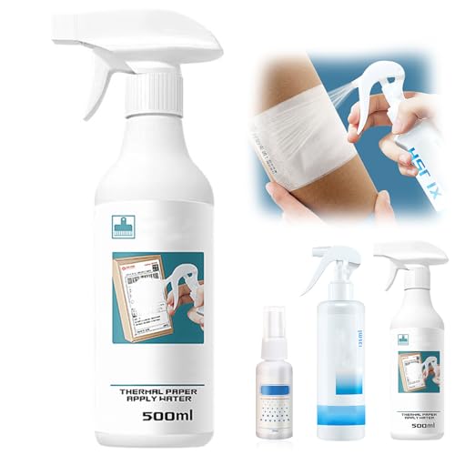 Whimsyard Thermopapier-Tintenlöschspray, Korrekturflüssigkeit, Thermopapier-Datenschutzflüssigkeit, Datenschutzflüssigkeit für persönliche Daten (500ml) von Whimsyard