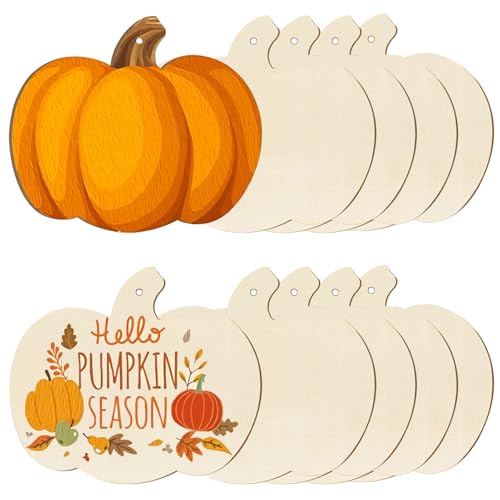 17,8 cm große Holz-Kürbis-Ornamente gegen Schmerzen, Thanksgiving, Halloween, DIY, große Größe, blanko, unlackierte Kränze, Haustürschild, Dekoration, Kürbis-Ornament, Herbst, Türschild zum Aufhängen 17,8 cm große Holz-Kürbis-Ornamente gegen Schmerzen, Thanksgiving, Halloween, DIY, große Größe, blanko, unlackierte Kränze, Haustürschild, Dekoration, Kürbis-Ornament, Herbst, Türschild zum Aufhängen von Whiosyrt