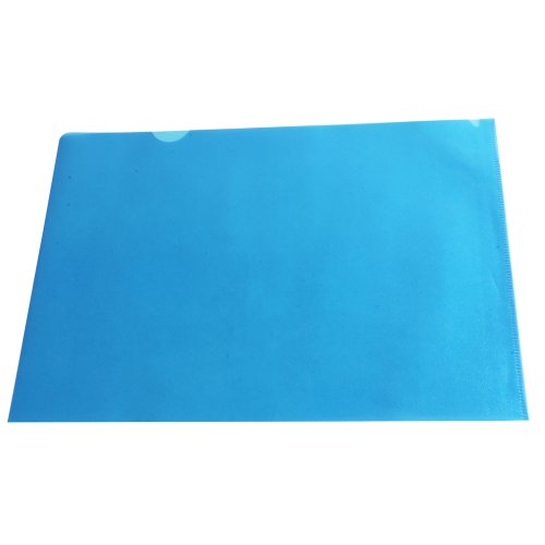 Klarsichthülle, Format A4, blau (100 Stück) von White Box