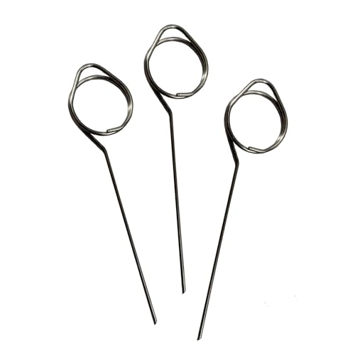 Butchers Deli Provision Pins Label Card Display Holder Stainless Steel Food Safe x100 von Whitecroft Essentials