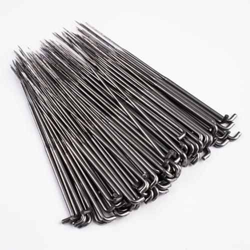 100 Stück Filznadeln Zum Trockenfilzen, 7.8 Cm X 0.6 Cm Fein Filz Nadel, Profi Schafwolle Für Filznadeln Zum Trockenfilzen, Rostfreier Stahl Filznadeln, Für Geeignet Anfänger, Profis, Heimgebrauch (S) von WhizNook