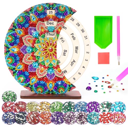 Basteln Mädchen Geschenke 8 9 10 11 12 Jahre: Mandala Diamond Painting Kalender Geschenk Mädchen ab 6-12 Jahre, Ewige-Kalender Diamant Mosaik Bastelset Kinder 6 8 10 Jahr Kreative Geburtstag Spielzeug Basteln Mädchen Geschenke 8 9 10 11 12 Jahre: Mandala Diamond Painting Kalender Geschenk Mädchen ab 6-12 Jahre, Ewige-Kalender Diamant Mosaik Bastelset Kinder 6 8 10 Jahr Kreative Geburtstag Spielzeug von WhizWinks