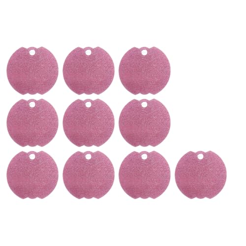 10 x Acryl-Namensschilder für 1,2 l Trinkgeschirr, stark haftende Trinkgläser, Aufkleber, Namensschild für Studenten, Fitnessstudio, Büro, Wasserflaschen-Marker von Whltzf