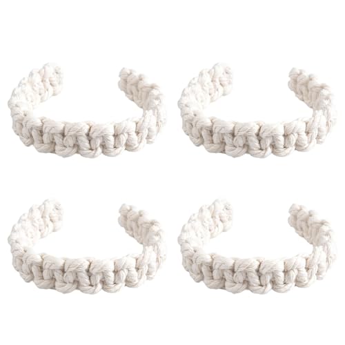4 Stück minimalistische skandinavische Jute-Vorhanghalterungen, haltbare Designs, Vorhanghalter, Zuhause, Raffhalter, minimalistische Heimdekorationen 4 Stück minimalistische skandinavische Jute-Vorhanghalterungen, haltbare Designs, Vorhanghalter, Zuhause, Raffhalter, minimalistische Heimdekorationen von Whltzf