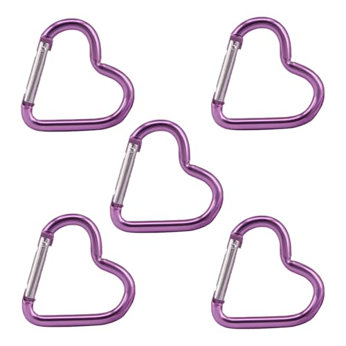5 x herzförmige Federverschlüsse aus Aluminiumlegierungen, Feder-Schnapphaken, Schlüsselanhänger, Metall-Karabiner, Schlüsselanhänger, Schnallen, Hardware, Tasche, Clip, Haken, Schnallen 5 x herzförmige Federverschlüsse aus Aluminiumlegierungen, Feder-Schnapphaken, Schlüsselanhänger, Metall-Karabiner, Schlüsselanhänger, Schnallen, Hardware, Tasche, Clip, Haken, Schnallen von Whltzf