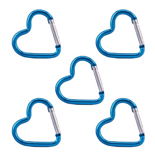 5 x herzförmige Federverschlüsse aus Aluminiumlegierungen, Feder-Schnapphaken, Schlüsselanhänger, Metall-Karabiner, Schlüsselanhänger, Schnallen, Hardware, Tasche, Clip, Haken, Schnallen 5 x herzförmige Federverschlüsse aus Aluminiumlegierungen, Feder-Schnapphaken, Schlüsselanhänger, Metall-Karabiner, Schlüsselanhänger, Schnallen, Hardware, Tasche, Clip, Haken, Schnallen von Whltzf