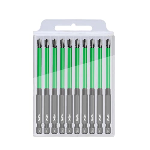 Bohrer-Bits, 65 mm/110 mm, Schraubendreher-Bits mit Hülse für Schraubendreher, Elektrowerkzeug, Schraubendreher-Bits, 10 Stück von Whltzf