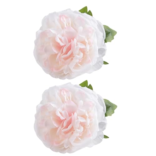 Dekorative Vorhang-Clips in Blumenform, künstliches Blumenmuster, Curatin, moderne Fensterdekoration, 2 Stück, Heimdekorationsset von Whltzf