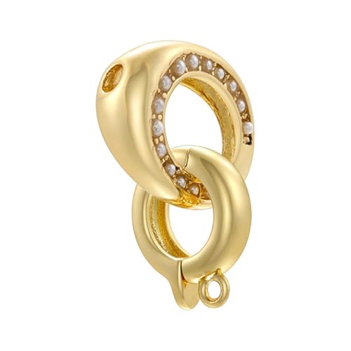 Eleganter kubischer Zirkonia-Verschluss, tragbar für Perlen, verschönernde Steckverbinder, Schmuckzubehör für Armbänder, Halsketten-Verschlüsse Eleganter kubischer Zirkonia-Verschluss, tragbar für Perlen, verschönernde Steckverbinder, Schmuckzubehör für Armbänder, Halsketten-Verschlüsse von Whltzf