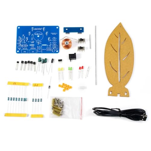 Elektromagnetische Schwunglöt Projekt Kits Blattform Pendel Nadel Mit LED Licht Für STEM Ausbildung Und Dekore Lötenprojekt Elektromagnetische Schwunglöt Projekt Kits Blattform Pendel Nadel Mit LED Licht Für STEM Ausbildung Und Dekore Lötenprojekt von Whltzf