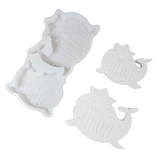 Flexible Wal-Silikonform für Zementdekoration, einzigartige, handgefertigte Dekoration, Silikonform Flexible Wal-Silikonform für Zementdekoration, einzigartige, handgefertigte Dekoration, Silikonform von Whltzf