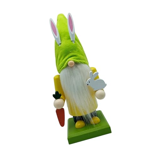 Frühlingswichtel, Dekoration, Osterhasen, Ohr, Zwergelfen, Holzfigur mit Sockel, für Zuhause, Party, Tischdekoration, buntes Urlaubsornament Frühlingswichtel, Dekoration, Osterhasen, Ohr, Zwergelfen, Holzfigur mit Sockel, für Zuhause, Party, Tischdekoration, buntes Urlaubsornament von Whltzf