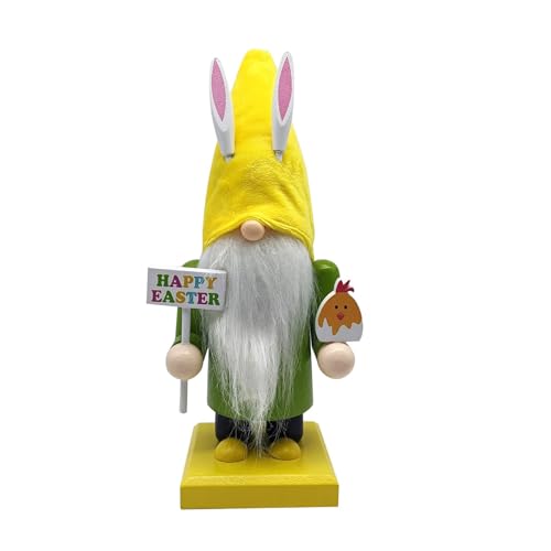 Frühlingswichtel, Dekoration, Osterhasen, Ohr, Zwergelfen, Holzfigur mit Sockel, für Zuhause, Party, Tischdekoration, buntes Urlaubsornament Frühlingswichtel, Dekoration, Osterhasen, Ohr, Zwergelfen, Holzfigur mit Sockel, für Zuhause, Party, Tischdekoration, buntes Urlaubsornament von Whltzf