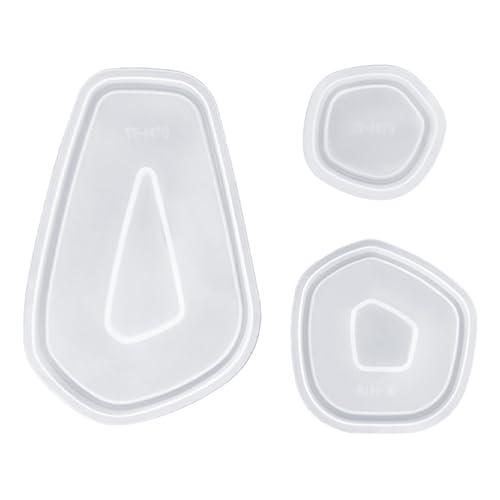 Geometrisch Geformte Schale Silikonform Epoxidharz Aufbewahrungsschale Crafting Formplatten Dekoration Form Schmuck Schmuck Home Dekoration Handwerk von Whltzf