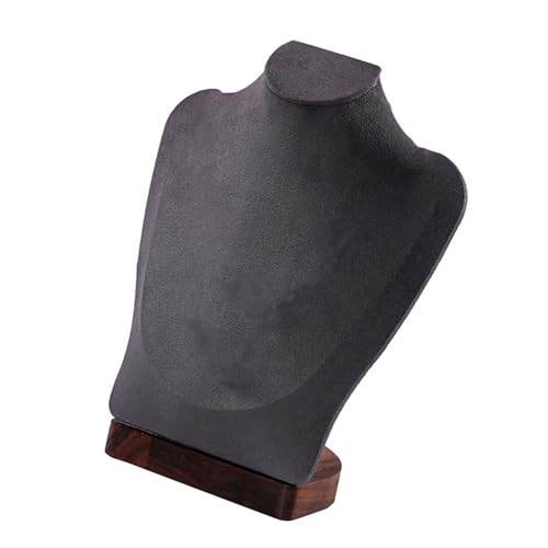 Halskettenhalter aus Walnussholz, Präsentationsständer für Halsketten und Pulloverketten, Schaufensterpuppe, Kommode, Schmuckaufbewahrung, Holz, Schmuckständer Halskettenhalter aus Walnussholz, Präsentationsständer für Halsketten und Pulloverketten, Schaufensterpuppe, Kommode, Schmuckaufbewahrung, Holz, Schmuckständer von Whltzf