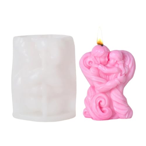 Hochtemperaturbeständige Silikonform Mutter mit Kind Muster Figur Statue Herstellung Formen für Seife Silikonform von Whltzf