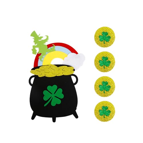 Irische Feier-Party-Dekorationen, Patricks-Tag-Dekorationen, einzigartige Filzdekoration für ein unvergessliches Ereignis, Party-Patricks-Day-Dekorationen von Whltzf