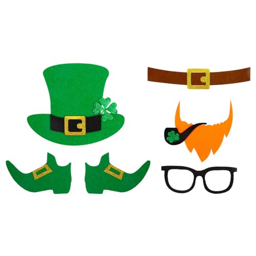 Irische Feier-Party-Dekorationen, Patricks-Tag-Dekorationen, einzigartige Filzdekoration für ein unvergessliches Ereignis, Party-Patricks-Day-Dekorationen von Whltzf