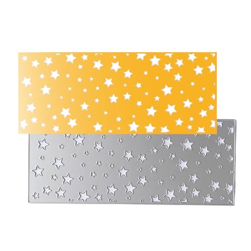 Metall-Stanzschablonen, Stern-Hintergrund, Stanzschablonen, Prägeschablonen für Album, Scrapbooking, Papierdekoration, Metallstanzformen, Sternhintergrund, Stanzformen für Album, Tagebuch Metall-Stanzschablonen, Stern-Hintergrund, Stanzschablonen, Prägeschablonen für Album, Scrapbooking, Papierdekoration, Metallstanzformen, Sternhintergrund, Stanzformen für Album, Tagebuch von Whltzf
