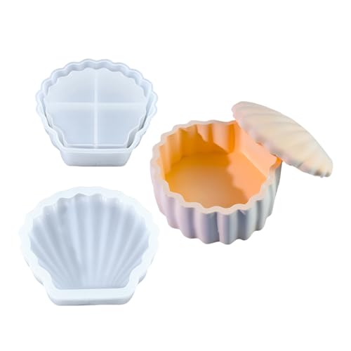 Multifunktionale Aufbewahrungsbox, Form, Glas, Muschelform, Harz, Flasche, Silikon, Schmuckschatulle Multifunktionale Aufbewahrungsbox, Form, Glas, Muschelform, Harz, Flasche, Silikon, Schmuckschatulle von Whltzf