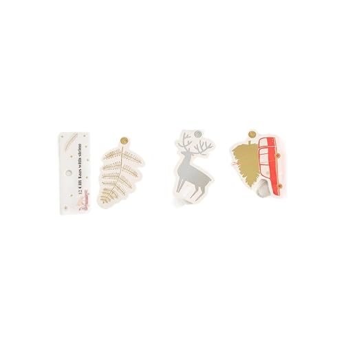 Nachhaltige Urlaubsgrußkarten mit vorgestanzten Löchern, einfaches Aufhängen, Design für Baumschmuck und Basteletiketten, mit vorgeschnittenen Löchern Nachhaltige Urlaubsgrußkarten mit vorgestanzten Löchern, einfaches Aufhängen, Design für Baumschmuck und Basteletiketten, mit vorgeschnittenen Löchern von Whltzf